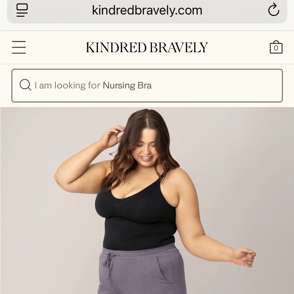 NWT Kindred Bravely Simply Sublime Nursing Tank